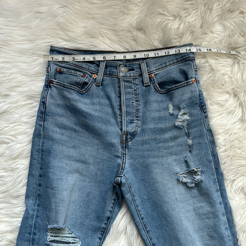 Levi’s Wedgie Straight Jeans Size 28 - Picture 11 of 13